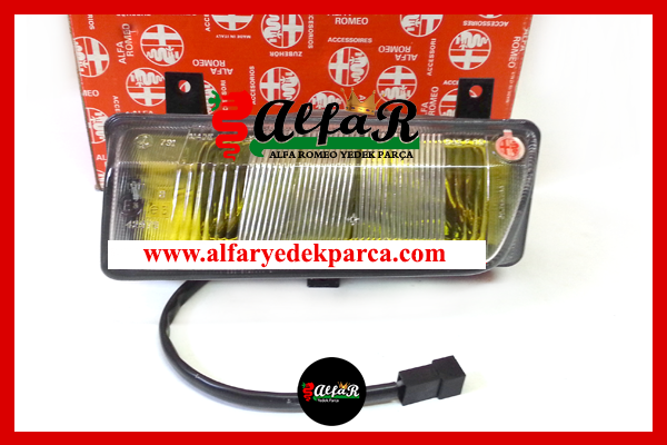 164 SİS FAR SETİ SARI RENK 1987-1991 MODEL ORJİNAL