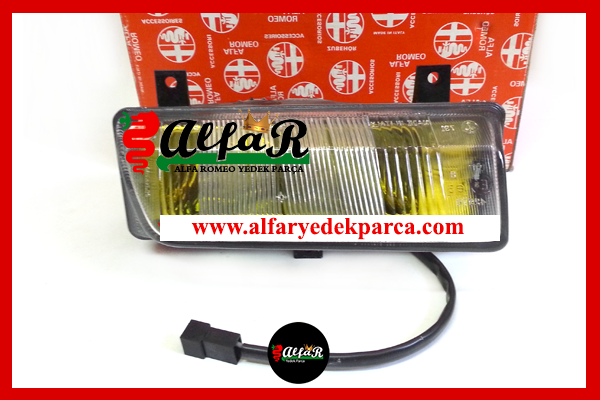 164 SİS FAR SETİ SARI RENK 1987-1991 MODEL ORJİNAL